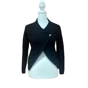 Halogen Wrap Jacket Sweater Long Sleeve Woman XS